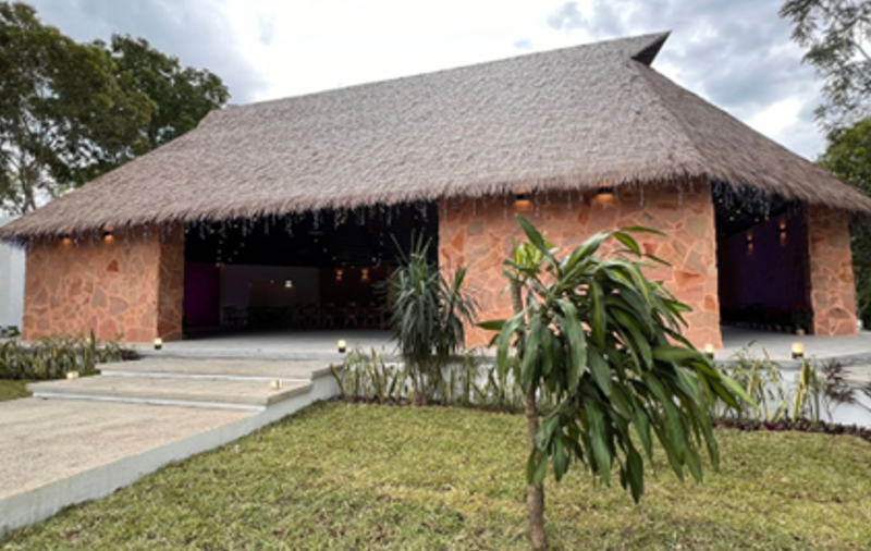techo para salon de eventos modelo caribe