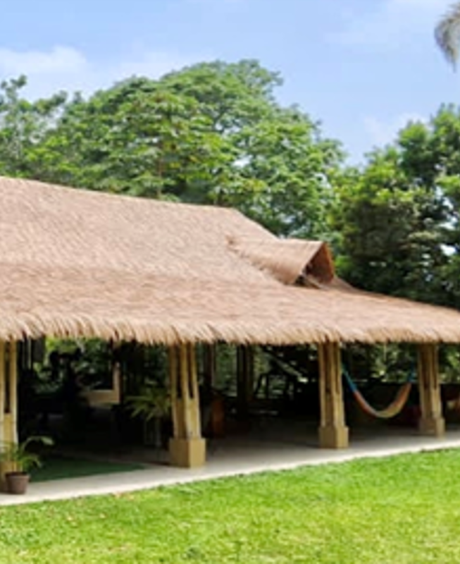 instalacion pateo con palapa